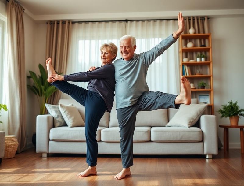 Gelenksteifheit - Faktor für Balanceprobleme